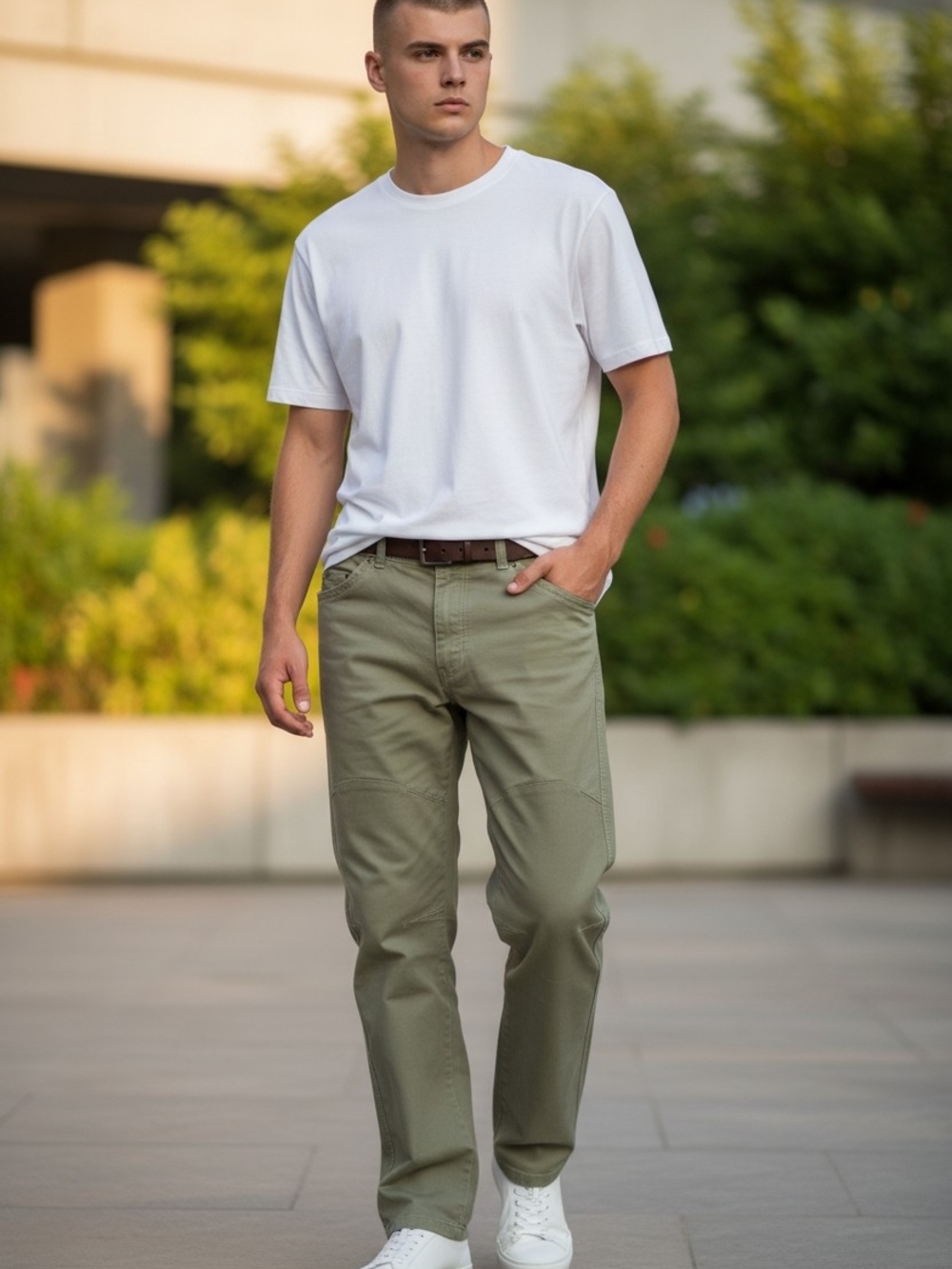 Kuhl Men's Olive Green Chinos